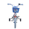 Stitch Stitch Kinderfiets Meisjes 14 inch Creme Koraal Blauw Twee handremmen