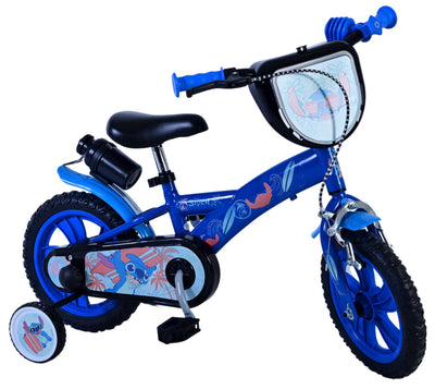 Stitch Stitch Kinderfiets Jongens 12 inch Blauw