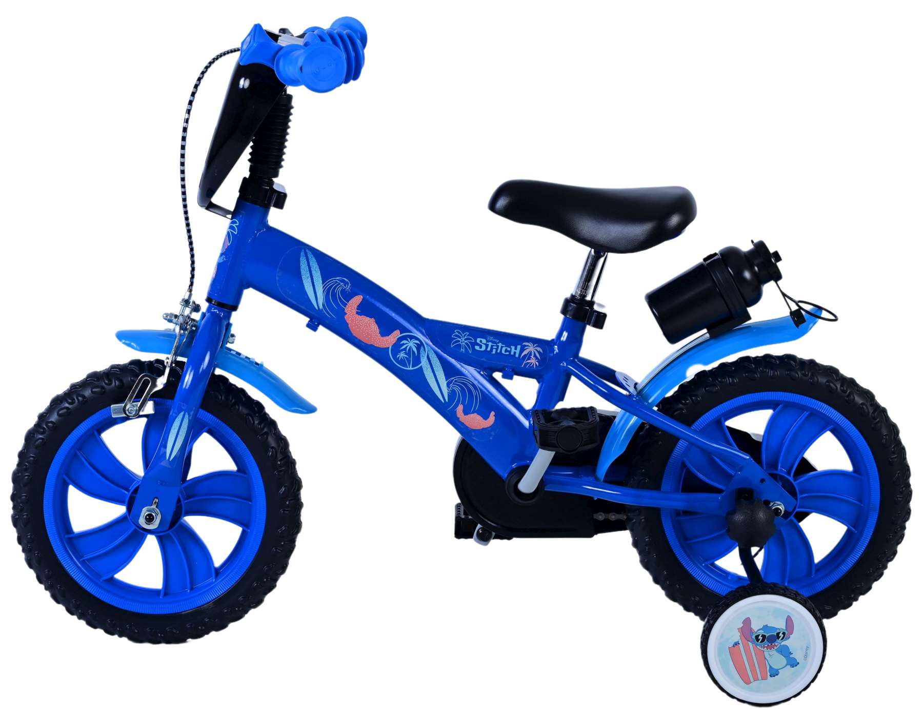 Stitch Stitch Kinderfiets Jongens 12 inch Blauw