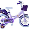 Wish Wish Kinderfiets Meisjes 14 inch Paars Twee handremmen