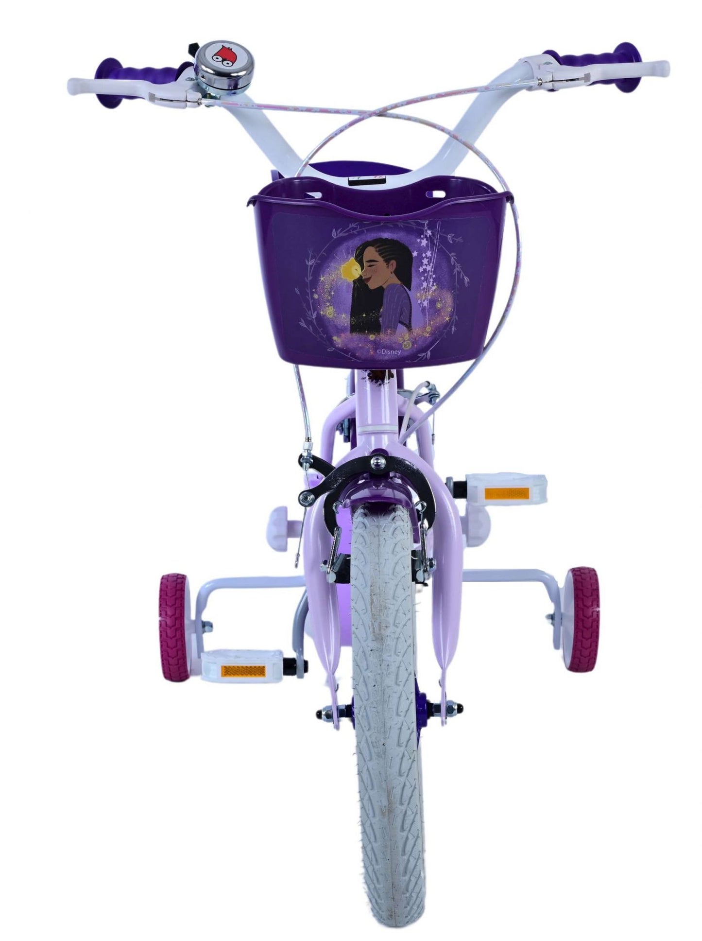 Wish Wish Kinderfiets Meisjes 14 inch Paars Twee handremmen