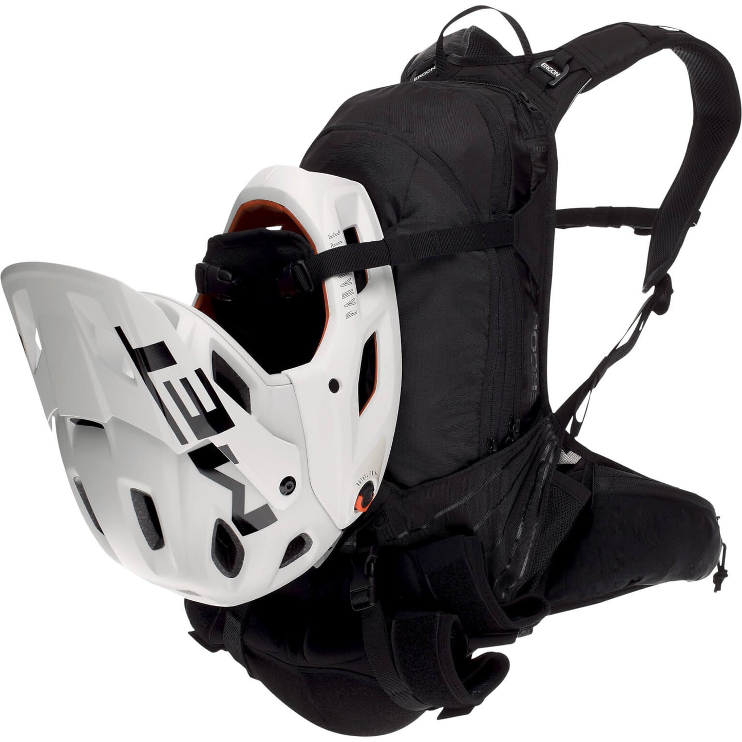 Ergon BA2 E Protect - All-Mountain rugzak voor actioncams - Zwart