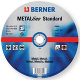 Berner afbraamschijf metalline standaard 125x6x22.2 b - afbeelding 1