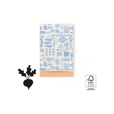 House of Products Cadeauzakjes Foodies Light Blue 12x19cm 200st