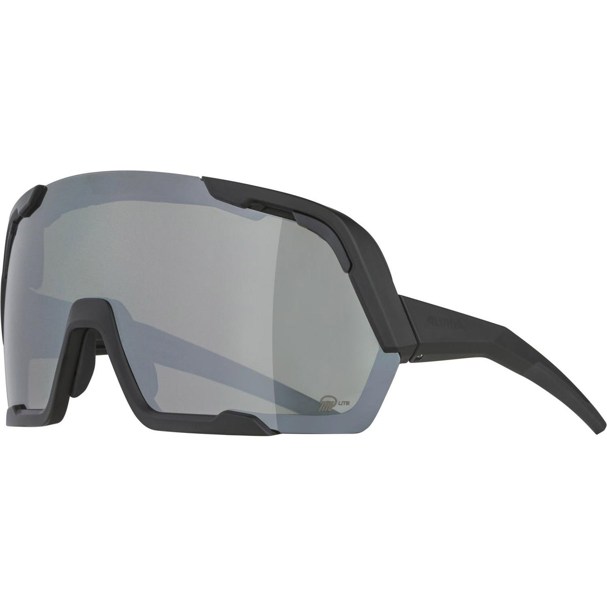Alpina sports sportbril rocket bold q-lite zwart zilver