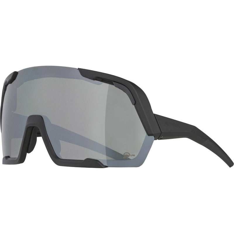 Alpina sports sportbril rocket bold q-lite zwart zilver