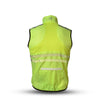 Gato Windbreaker mesh vest neon yellow small