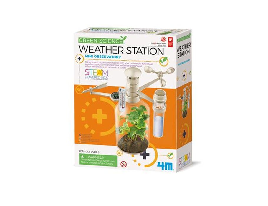 4M KidzLabs Green Science Doe-het-zelf Weerstation