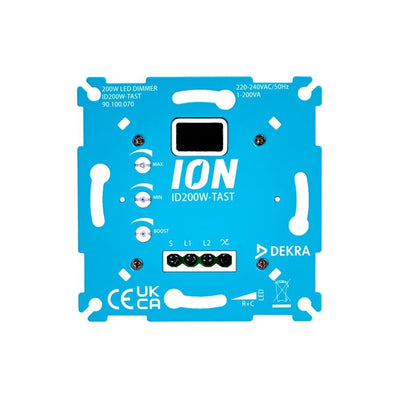 Ion industries tastdimmer led - 200w - blauw