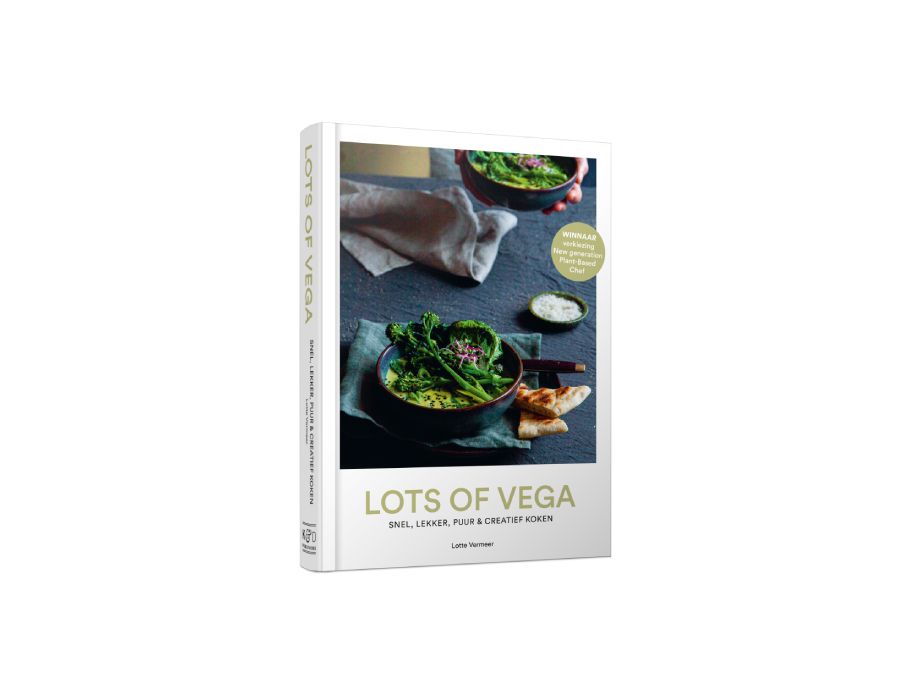 Keff Dessing Publishing BV Boek Lots of Vega Kookboek Lotte Vermeer