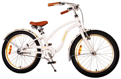 Volare Miracle Cruiser Kinderfiets - Meisjes - 20 inch - Wit - Prime Collection
