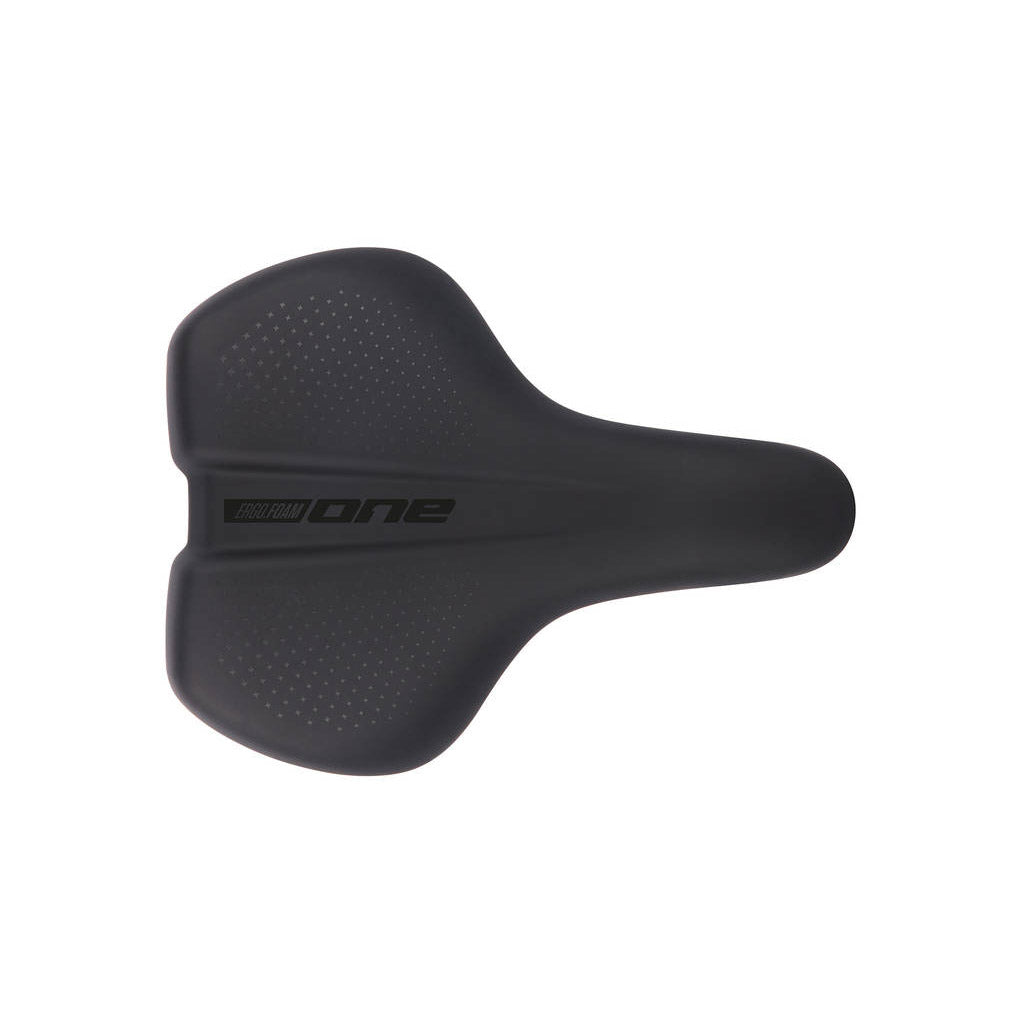 One zadel comfort wide zwart comfort saddle 30