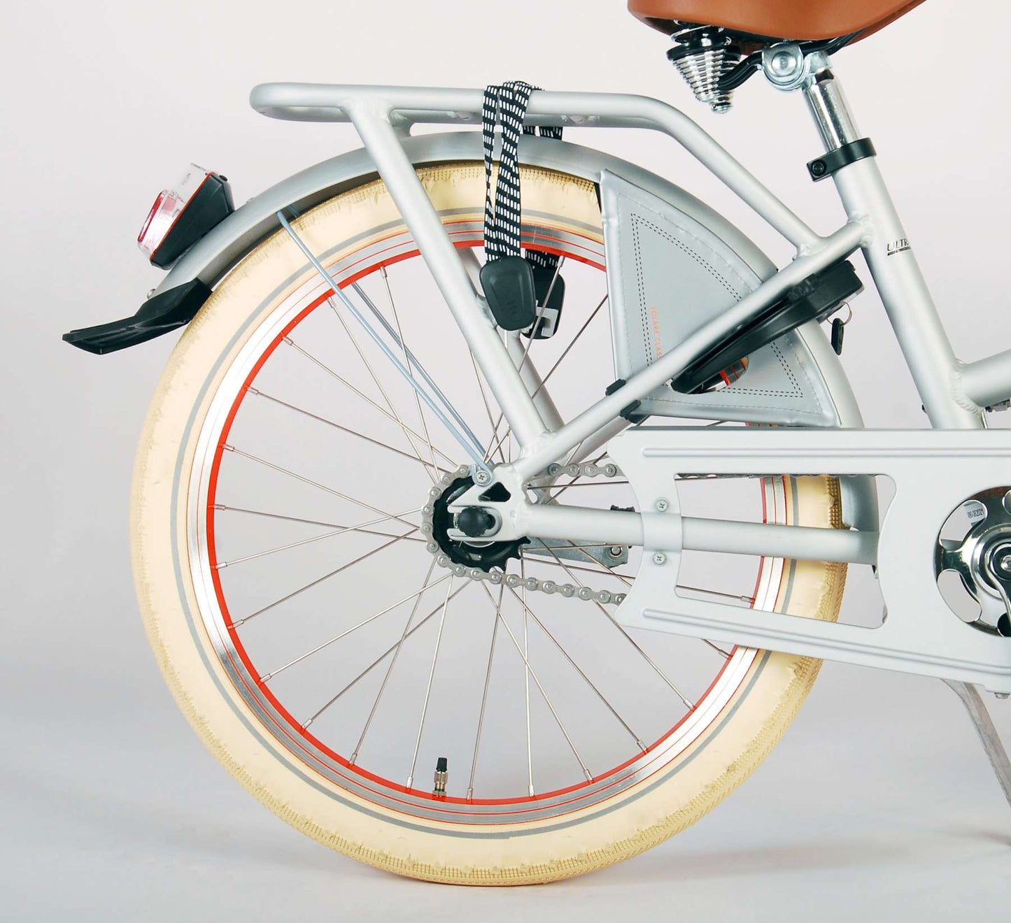 Volare Oma Classic Kinderfiets - Meisjes - 20 inch - Mat Zilver