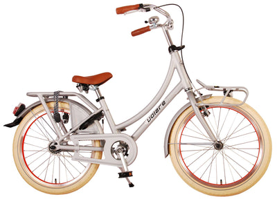 Volare Oma Classic Kinderfiets - Meisjes - 20 inch - Mat Zilver