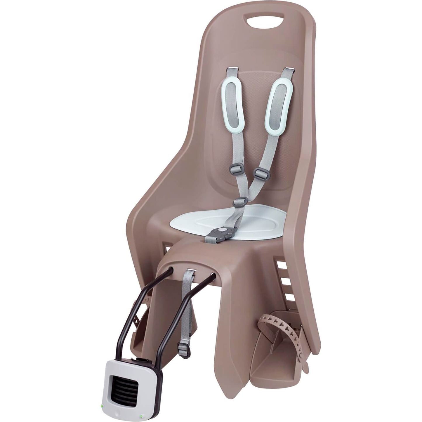 Polisport achterzitje Bubbly plus frame bev. bruin groen