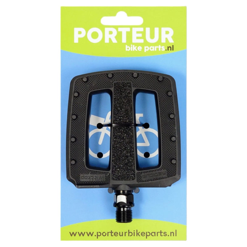 Porteur pedalen zwart medicus