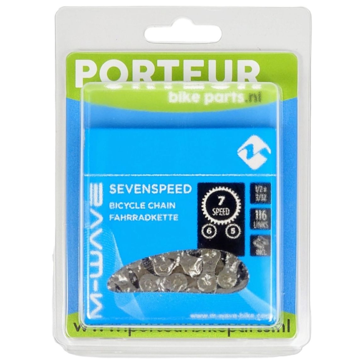 Porteur Ketting Porteur m-wave 1 2x3 32