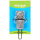 Porteur koplamp met rvs beugel clearly