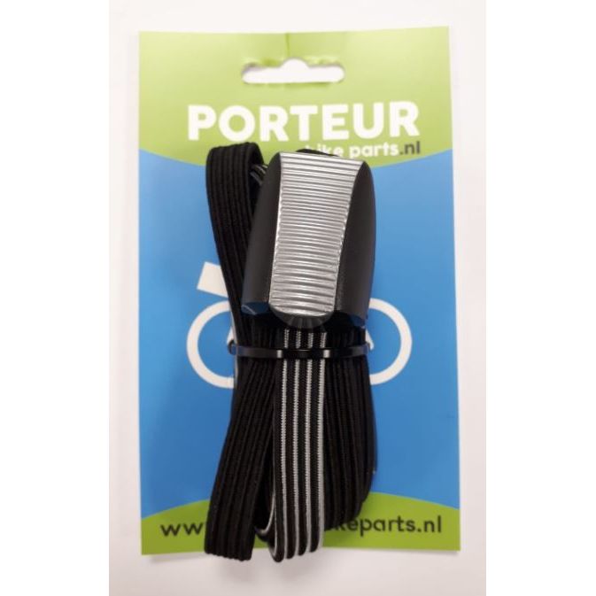 Porteur snelbinder 20 zwart grijs