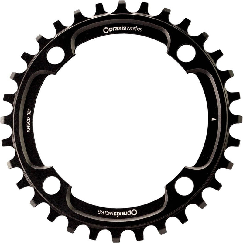 Praxis Kettingblad 1x MTB 104BCD 30t zwart