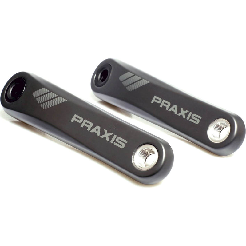 Praxis E-bike crankstel carbon Bosch Yamaha 165mm