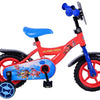 Paw Patrol Kinderfiets Jongens 10 inch Rood Blauw Doortrapper