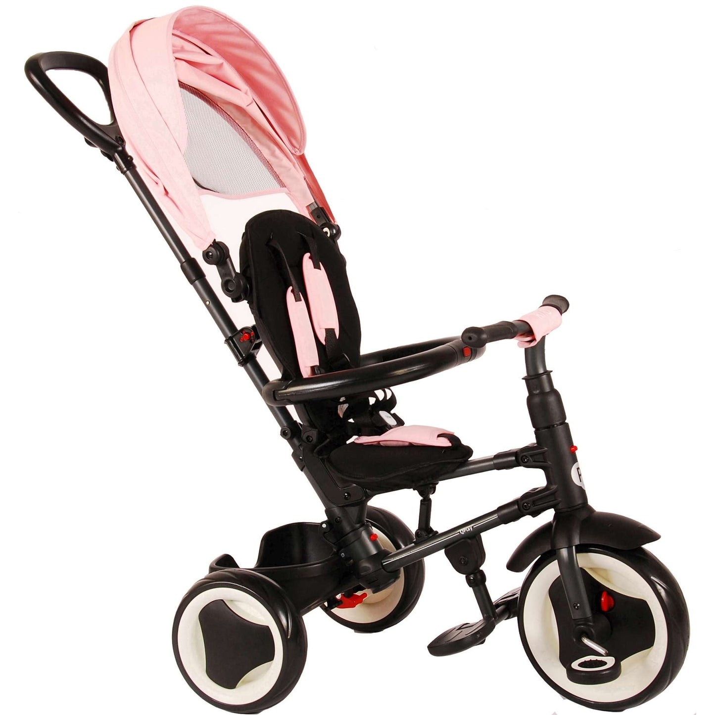 Rito Deluxe 3 in 1 driewieler Junior Roze Zwart