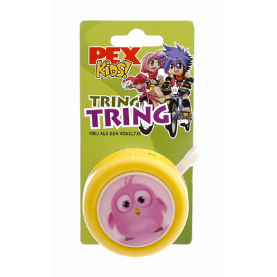 Pexkids bel vogel op kaart