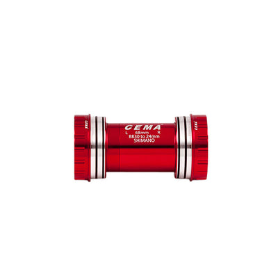 CEMA Bracketas BB30 Interlock Shimano-Keramisch-Rood