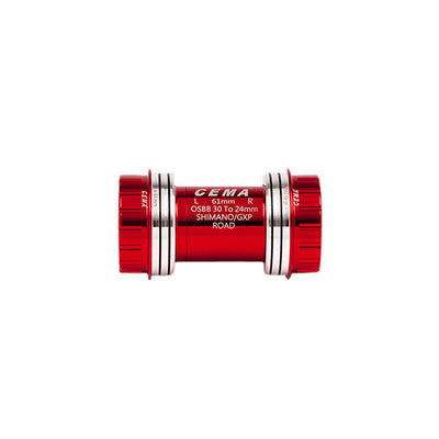 CEMA Bracketas OSBB Interlock Shimano-Keramisch-Rood