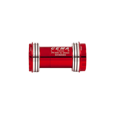 Shimano Bracketas PF30A Interlock Keramisch-Shimano-Rood