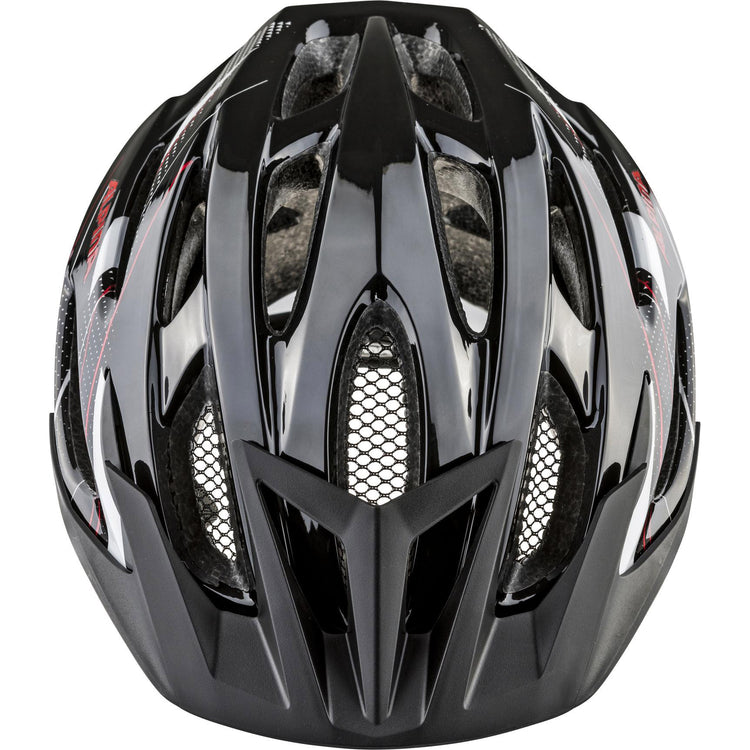 Alpina sports mtb helm mtb17 glans 58-61 zwart wit rood
