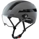 Alpina sports urban helm soho visor 51-56 mat grijs - afbeelding 1