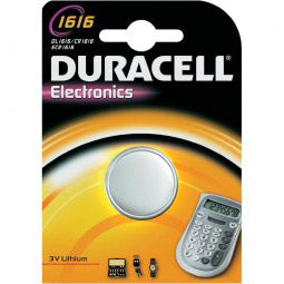 Duracell Batterij DL1616 CR1616 3V Lithium