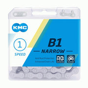 KMC Ketting 1 2x3 32 112s B1 Narrow RB mat zilver 5 6v - afbeelding 1