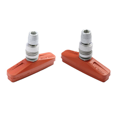 Koolstop Remschoenen V-brake City pad zalm (2st)