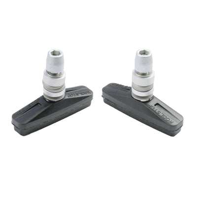 Remschoenen V-brake City pad zwart (2st)