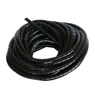 Kabel frame-beschermer spiraal 9-30mm zwart (25m)