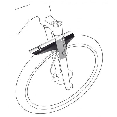 Velox voorspatbord mtb camouflage