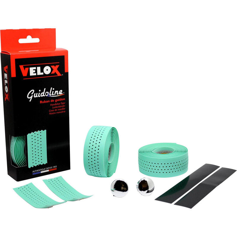 Velox Stuurtape Soft geperforeerd celeste (set)