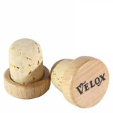 Velox stuurdop hout vintage (2st) - afbeelding 2