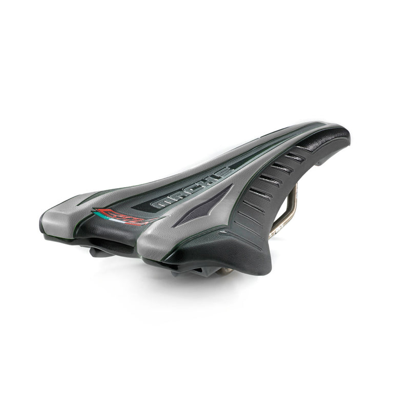 Monte grappa zadel bmg s007 mach 5 zwart zilver