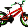Volare Rocky Kinderfiets - Jongens - 14 inch - Rood - Twee handremmen