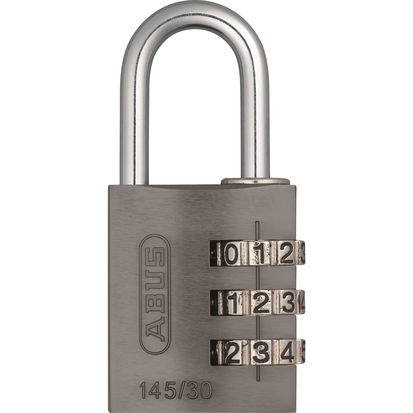 Abus cijfer hangslot 145 30 titanium