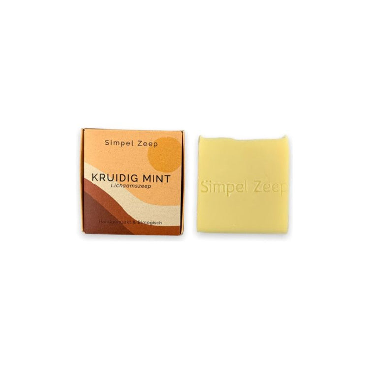 Simpel Zeep Lichaamszeep Kruidig Mint 110 gram