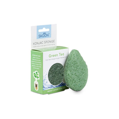 Skoon Konjac spons Green Tea