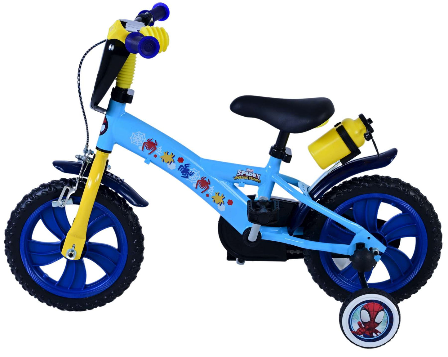 Spidey and his amazing friends Spidey Kinderfiets Jongens 12 inch Blauw