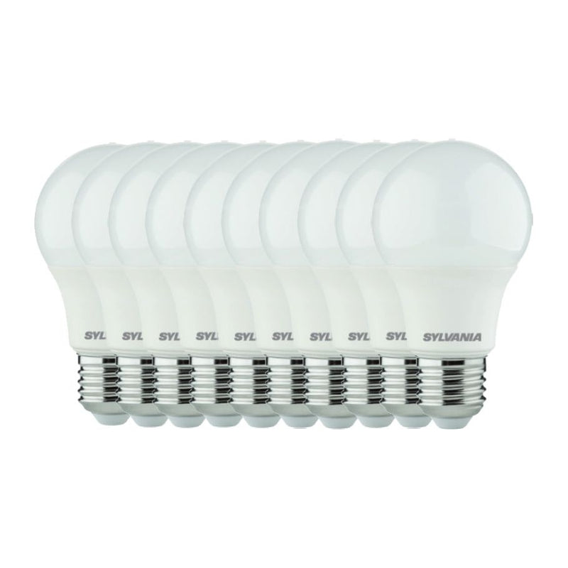 Sylvania Ledlamp E27 806 lm Bol Mat 10 Stuks