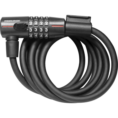 Trelock SK 210 C180 10 - Flexibel kabelslot, 180 cm, zwart