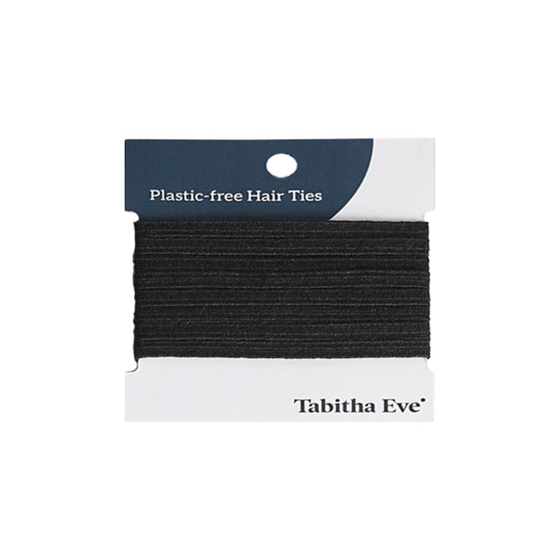 Tabitha Eve Plasticvrije Haar elastiekjes 8 stuks zwart